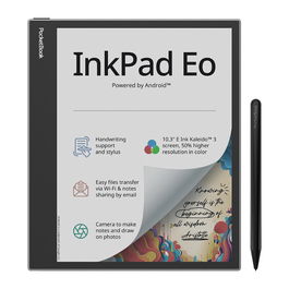Pocketbook InkPad Eo Lector de Libros Electrónicos Color 10.3" E Ink Kaleido Mist Grey 64GB