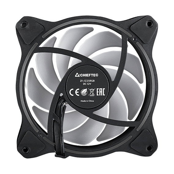Chieftec ZF-1225RGB (120 mm) con iluminación LED multicolor
