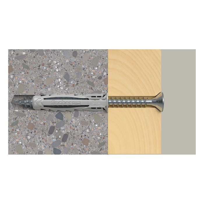 Fischer Taco SX Plus 6x30 mm Gris (Caja de 100 unidades) lifetax