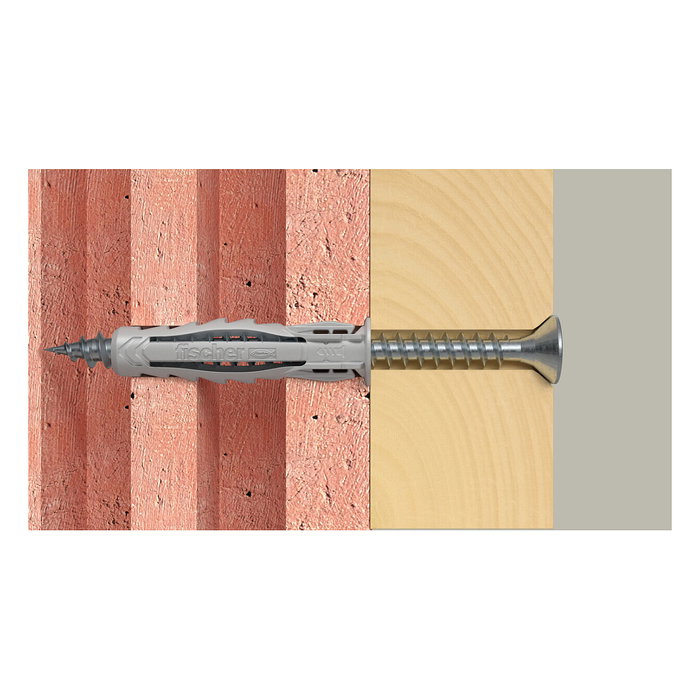 Fischer Taco SX Plus 6x30 mm Gris (Caja de 100 unidades) lifetax