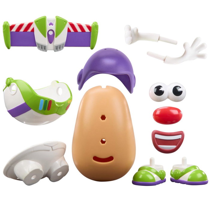Hasbro Figura Potato Head Buzz Toy Story 5 G2644 con 11 accesorios, cuerpo de patata 12,5 cm, multilingüe