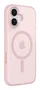 Belkin SheerForce Funda Magnética Compatible con MagSafe para Apple iPhone 17 - 6.3 Pulgadas (16 cm) - Color Rosa, Resistente a Golpes y Caídas