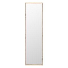 Espejo Marrón Madera Decoración 40 X 3 X 143 cm