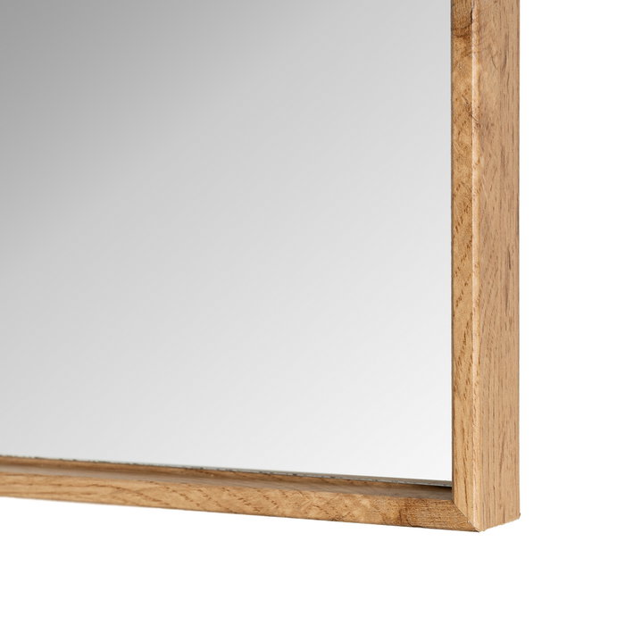 Espejo Marrón Madera Decoración 40 X 3 X 143 cm