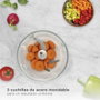 Väline Picadora Boali con recipiente de cristal de 1L 300W