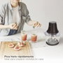Väline Picadora Boali con recipiente de cristal de 1L 300W