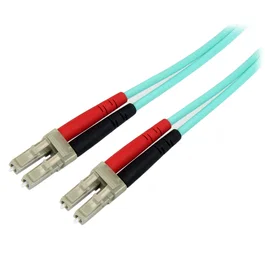 StarTech.com Cable Fibra Óptica Multimodo OM3 LC a LC UPC 10m Full Duplex 50/125µm para Redes 100G LOMMF/VCSEL Pérdida Baja