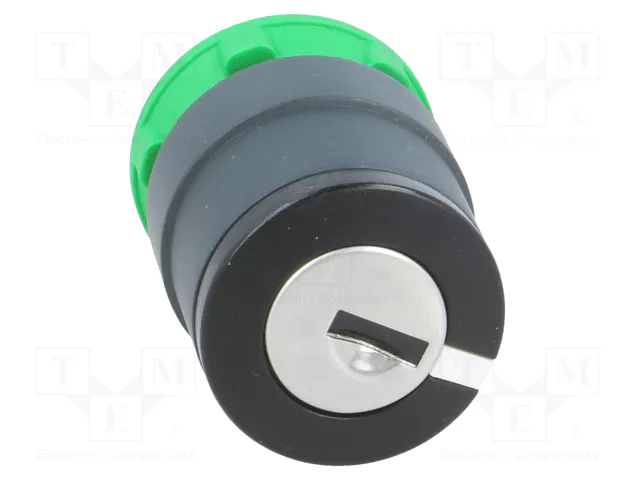 SCHNEIDER ELECTRIC Interruptor rotativo con llave Harmony XB5 22mm negro SCHNEIDER ELECTRIC Interruptor rotativo con llave Harmony XB5 22mm negro