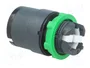 SCHNEIDER ELECTRIC Interruptor rotativo con llave Harmony XB5 22mm negro