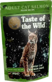 Taste of the Wild Comida Húmeda para Gatos Adultos Salmón en Pate 12x85 gr