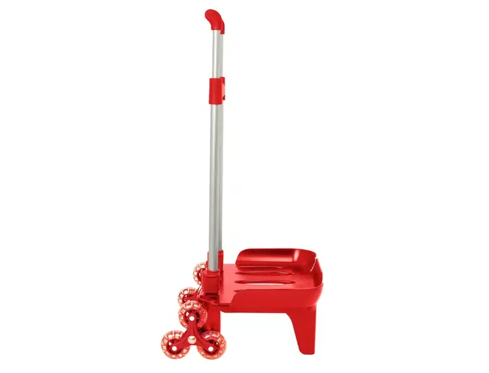 Safta Carro Portamochilas Plegable Triple Rueda Rojo Safta Carro Portamochilas Plegable Triple Rueda Rojo