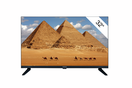 Tornado TV LED 32 Pulgadas Modelo ES4301X - Smart TV Full HD 1080p, Negro
