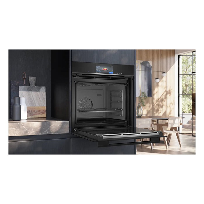 Siemens iQ700 HS758G3B1 Horno Empotrable con Función de Vapor, 71 L, Negro Siemens iQ700 HS758G3B1 Horno Empotrable con Función de Vapor, 71 L, Negro