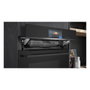 Siemens iQ700 HS758G3B1 Horno Empotrable con Función de Vapor, 71 L, Negro