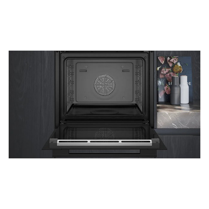 Siemens iQ700 HS758G3B1 Horno Empotrable con Función de Vapor, 71 L, Negro Siemens iQ700 HS758G3B1 Horno Empotrable con Función de Vapor, 71 L, Negro