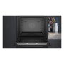 Siemens iQ700 HS758G3B1 Horno Empotrable con Función de Vapor, 71 L, Negro