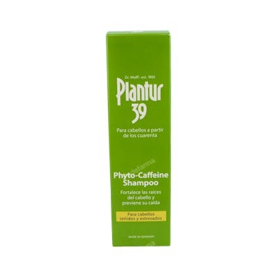 Plantur 39 Phyto-Caffeine Champú para Cabellos Teñidos y Estresados 250 ml