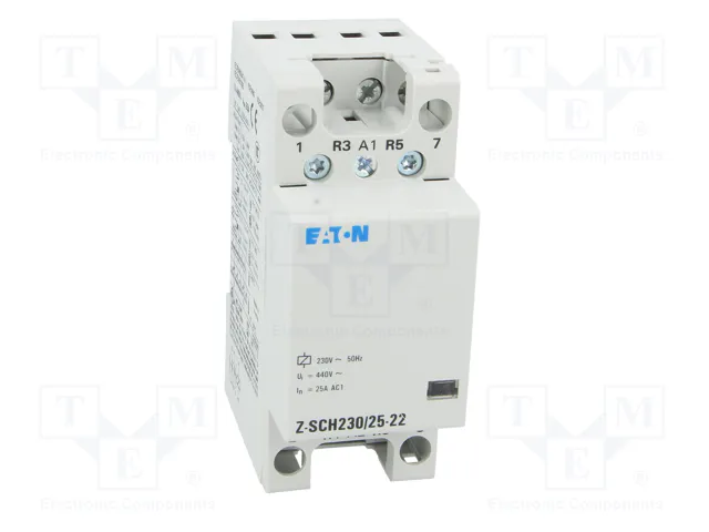 EATON ELECTRIC Contactor 4-polar Z-SCH230/25-22 25A 230VAC EATON ELECTRIC Contactor 4-polar Z-SCH230/25-22 25A 230VAC