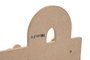 DKD Home Decor Perchero Kids Natural Multicolor MDF 7 x 17 x 48 cm (4 Unidades)