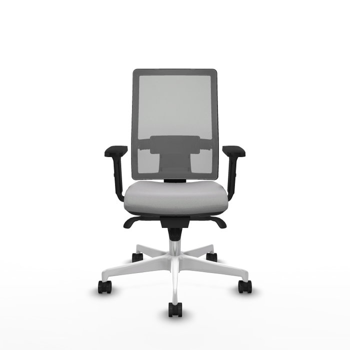 PIQUERAS Y CRESPO Silla de oficina Horna Gris con Mecanismo Sincro PIQUERAS Y CRESPO Silla de oficina Horna Gris con Mecanismo Sincro
