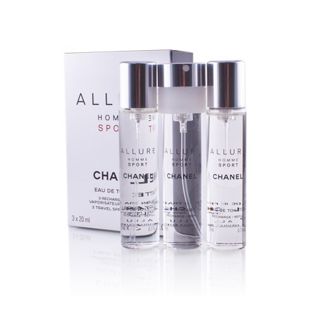 Chanel Allure Homme Sport Eau de Toilette Recarga 3 x 20 ml