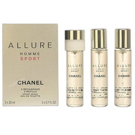 Chanel Allure Homme Sport Eau de Toilette Recarga 3 x 20 ml