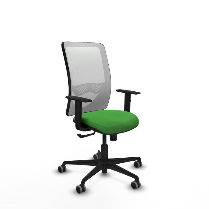 PIQUERAS Y CRESPO Silla de oficina Zulema con mecanismo Sincro Verde y Blanco PIQUERAS Y CRESPO Silla de oficina Zulema con mecanismo Sincro Verde y Blanco