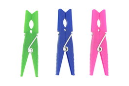 Pinza Plástico Lenom Set 24 Piezas