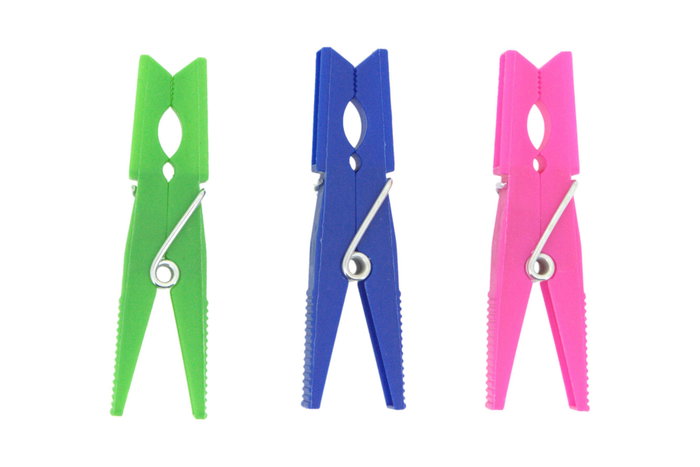 Pinza Plástico Lenom Set 24 Piezas Pinza Plástico Lenom Set 24 Piezas