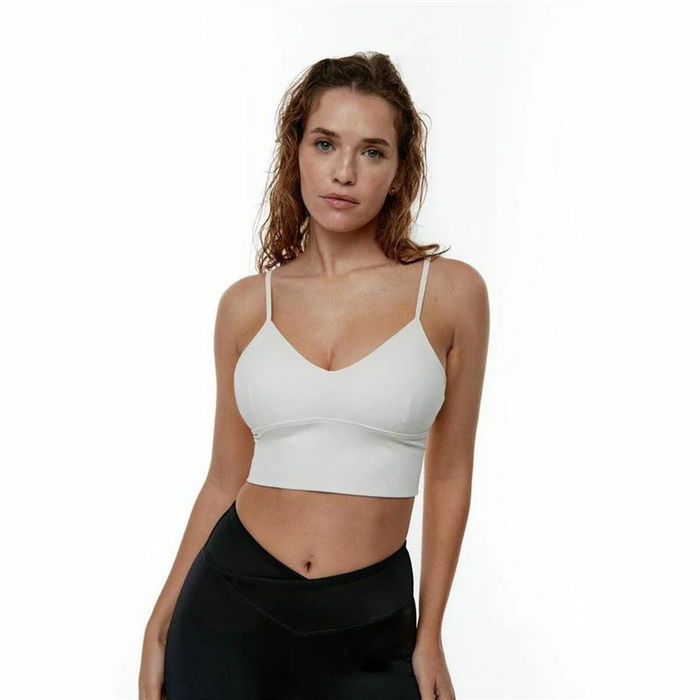 Top Deportivo de Mujer Black Limba Furina Crema