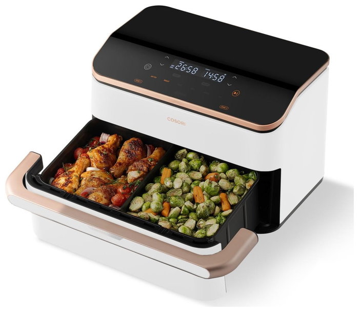 Cosori Dual Blaze TwinFry CAF-TF101S-WEUR de 10L Blanco