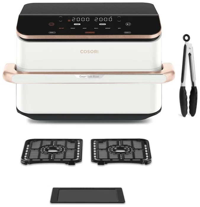 Cosori Dual Blaze TwinFry CAF-TF101S-WEUR de 10L Blanco