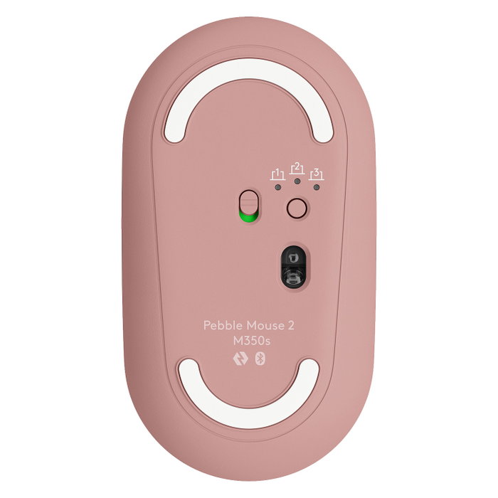 Logitech Pebble Mouse 2 M350s Rosa