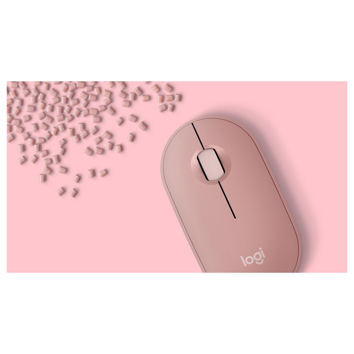 Logitech Pebble Mouse 2 M350s Rosa