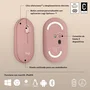 Logitech Pebble Mouse 2 M350s Rosa