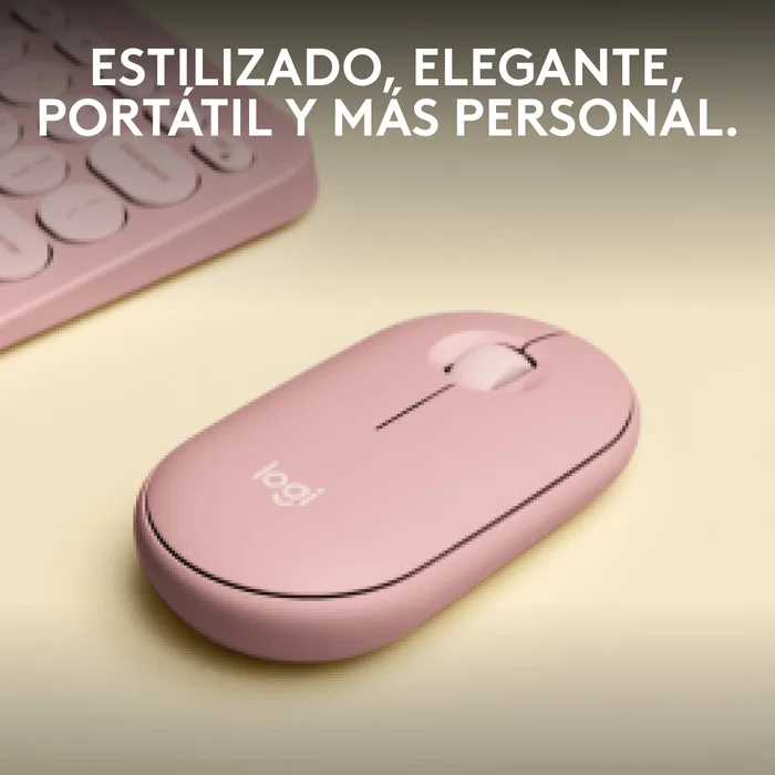 Logitech Pebble Mouse 2 M350s Rosa