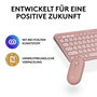 Logitech Pebble Mouse 2 M350s Rosa