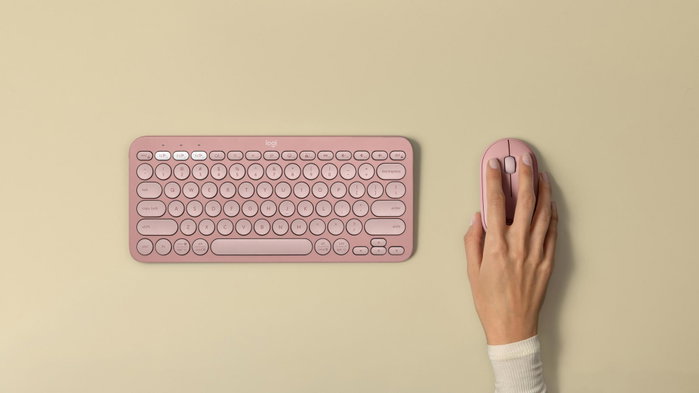 Logitech Pebble 2 M350s Rosa