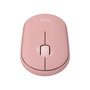 Logitech Pebble Mouse 2 M350 - Ratón Inalámbrico Bluetooth, Silencioso, Reciclado, 3 Dispositivos, 400-4000 DPI Ajustable, Pilas AA
