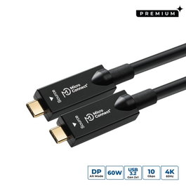 MicroConnect Cable USB-C a USB-C Premium 12,5m 100W 20Gbps 4K60Hz