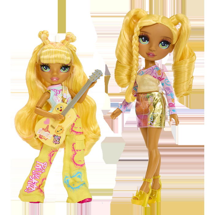 MGA Muñeca Sunny Jr High Rainbow High, colección de moda y accesorios para niñas