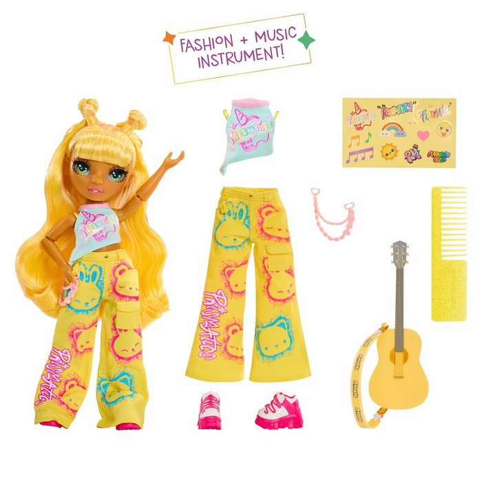 Rainbow High Muñeca Jr. Rockband - Sunny