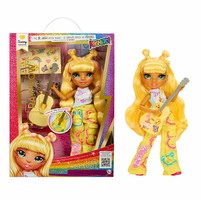 Rainbow High Muñeca Jr. Rockband - Sunny