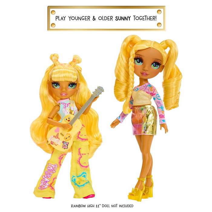 Rainbow High Muñeca Jr. Rockband - Sunny