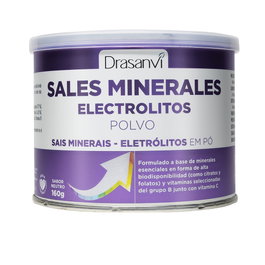 Drasanvi Sales Minerales Electrolitos #Neutro 160 gr - Suplemento para Equilibrio Electrolítico y Función Muscular