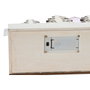 DKD Home Decor Casa LED Madera 21x9,5x19 Surtido de 2 Unidades