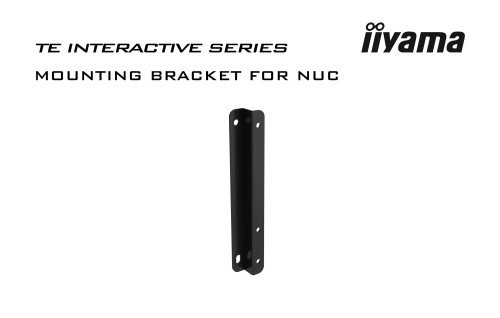 Iiyama TE6514MIS-B2AG Pantalla Táctil de Señalización Digital 65" 4K UHD, Android 13, PureTouch-IR, 40/50 Puntos Táctiles, HDMI, USB-C 100W, 435 cd/m², 24/7, VESA 600x400