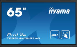 Iiyama TE6514MIS-B2AG Pantalla Táctil de Señalización Digital 65" 4K UHD, Android 13, PureTouch-IR, 40/50 Puntos Táctiles, HDMI, USB-C 100W, 435 cd/m², 24/7, VESA 600x400