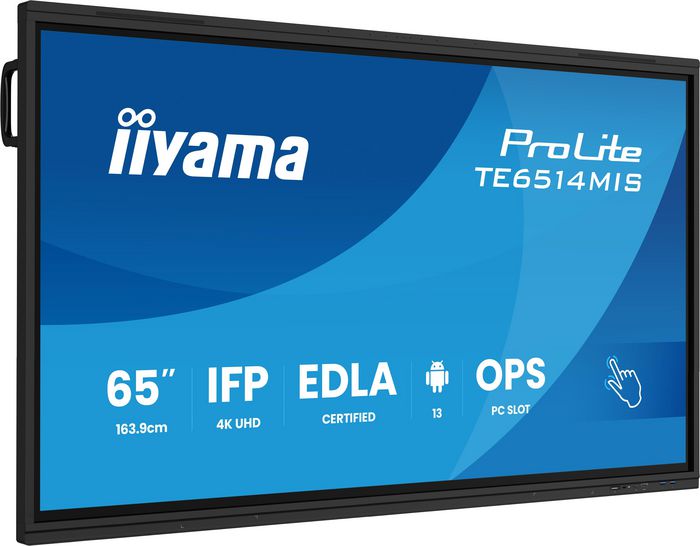 Iiyama PROLITE TE6514MIS-B2AG Monitor de Señalización Digital 65 pulgadas 4K UHD Android 13