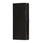 Dbramante1928 Funda Lynge para Samsung Galaxy S23 Ultra 17.3 cm (6.8") - Folio Negro Cuero con Protección RFID, Carga Inalámbrica y 3 Bolsillos